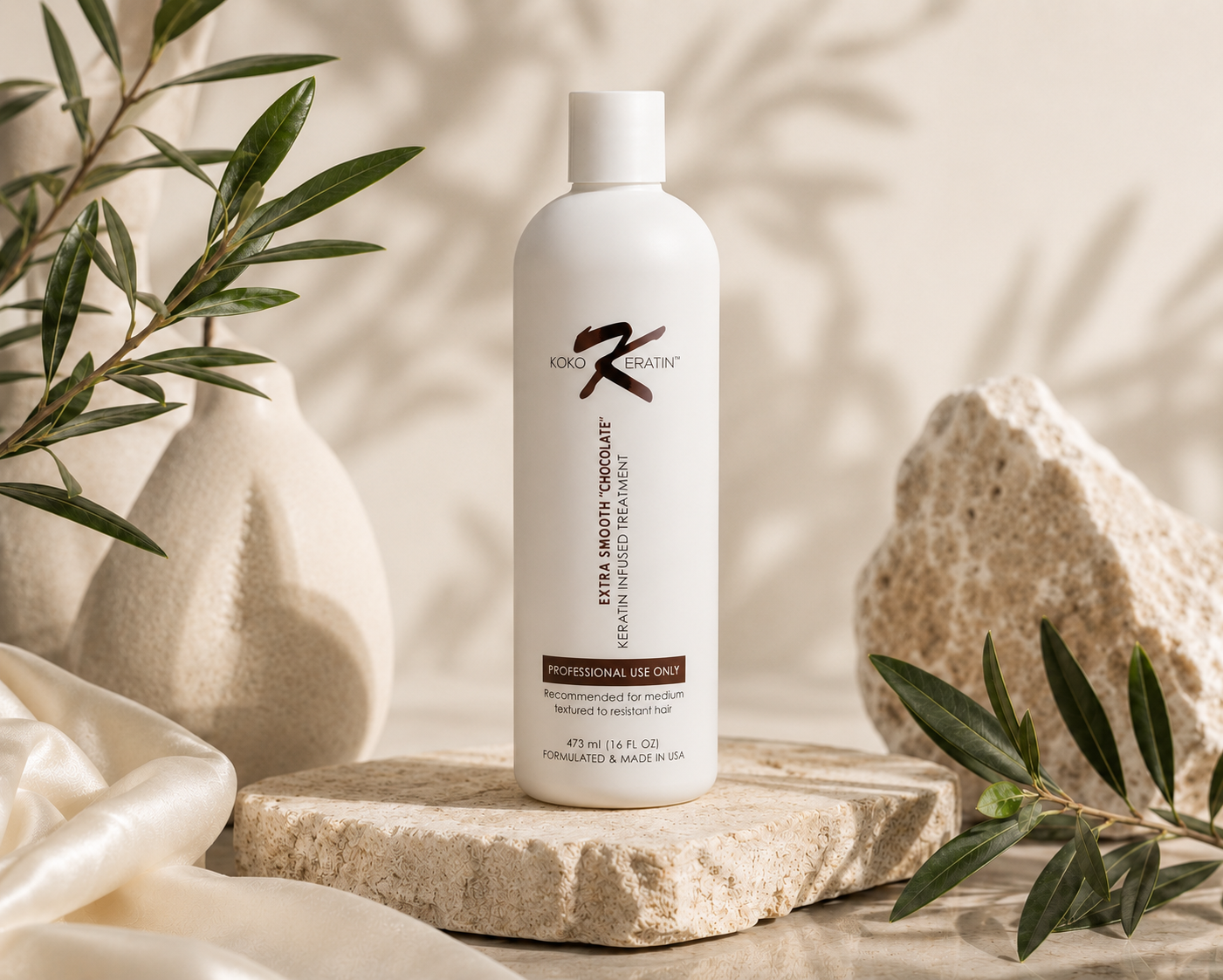 Step 2: Smooth & Transform with the Frizz-Free Keratin Treatment