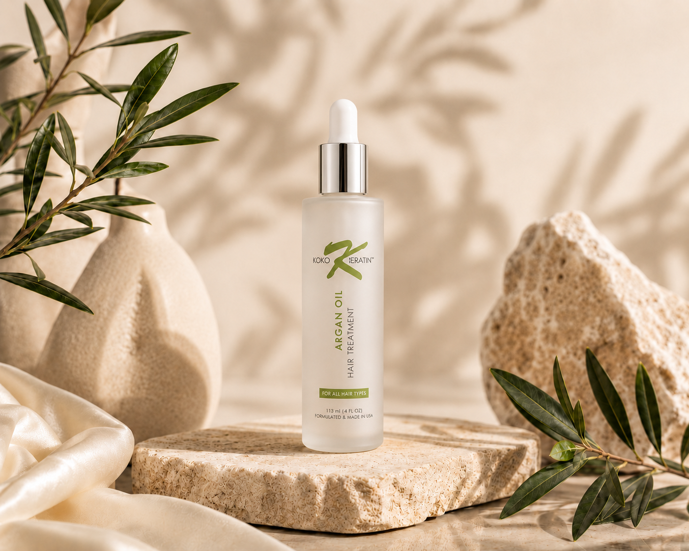 Argan Oil – Frizz Control & Shine