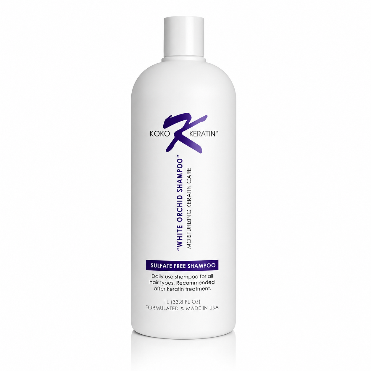 White Orchid Keratin Shampoo & Conditioner