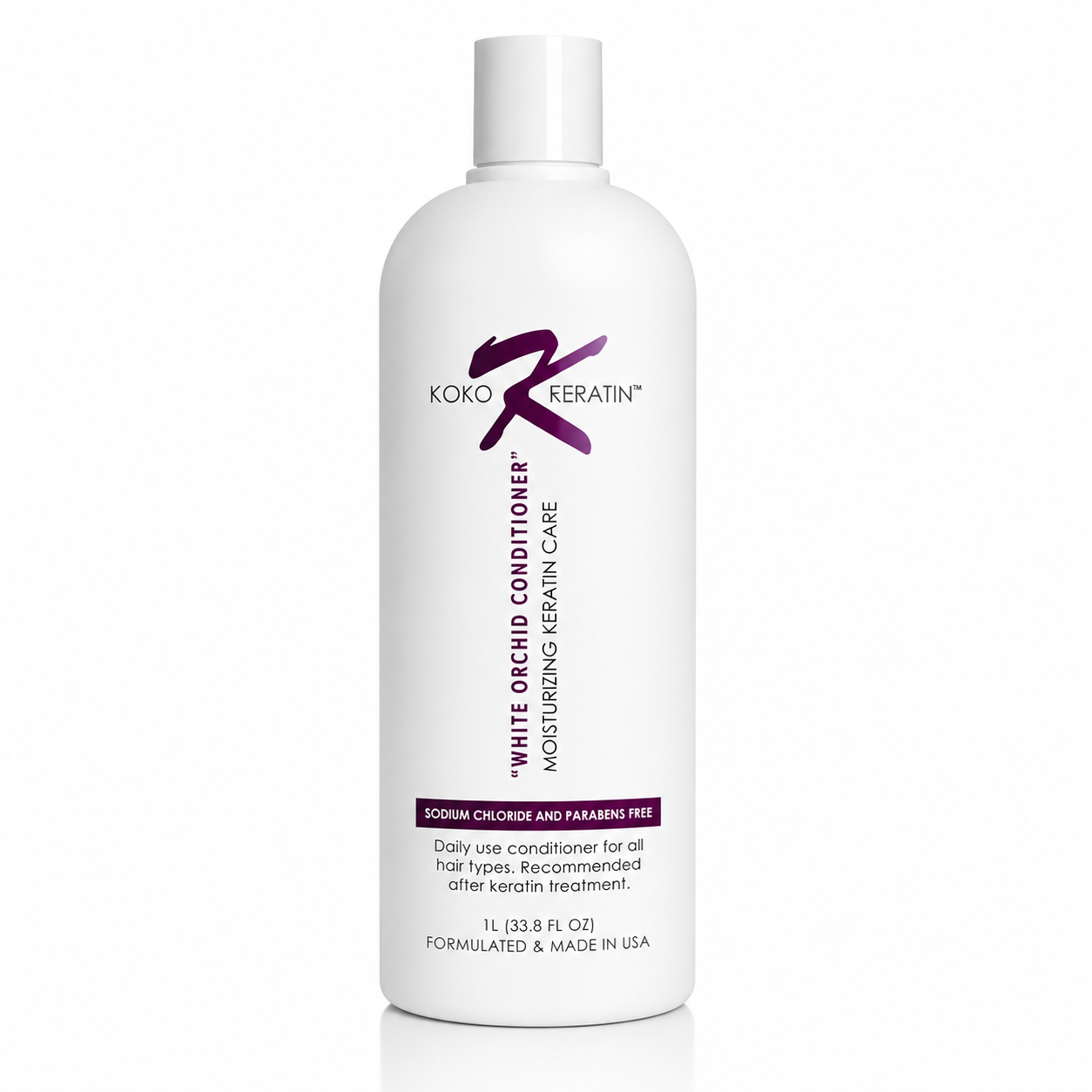 White Orchid Keratin Shampoo & Conditioner
